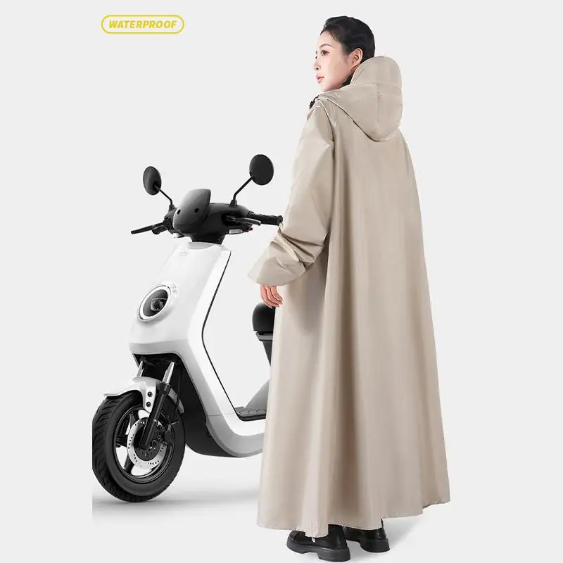 New Thickened Adult Motorcycle Raincoat Electric Car Rain Coat For Men Women Durable Waterproof Riding Gear Special Raincoat - Image 6