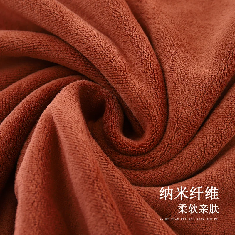 New ultra absorbent ultra-fine fiber bath towel, soft and fast drying, oversized bath towel, sports beach bathroom towel - Image 4