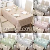 Nordic Style Grid Prints Waterproof Oil-proof Buffalo Plaid Dining Table Cloth Table Cover Party Decoration Rectangle TableCloth