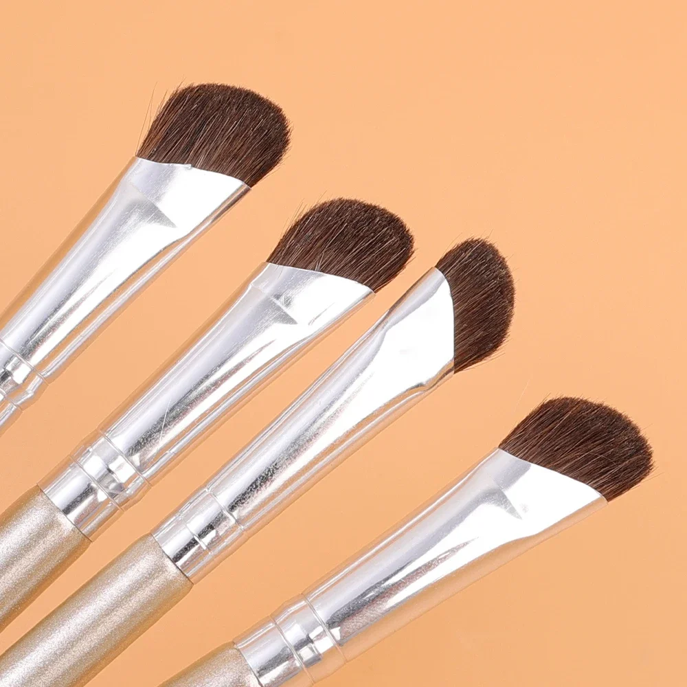 Nose Contour Brush Flat Nose Contour Brush Angled Contours Makeup Brush Natural Hair Angled Contour Shadow Smudge Makeup Brushes - Image 4