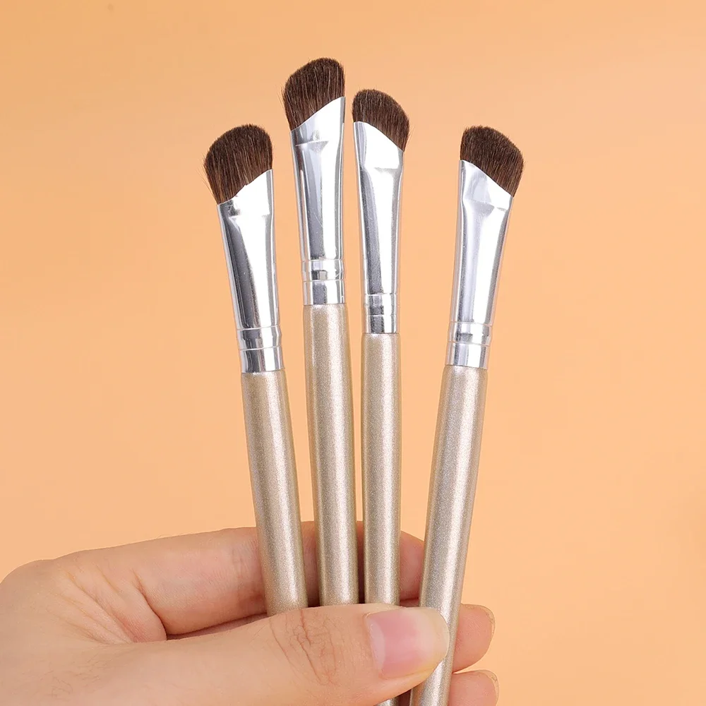 Nose Contour Brush Flat Nose Contour Brush Angled Contours Makeup Brush Natural Hair Angled Contour Shadow Smudge Makeup Brushes - Image 3