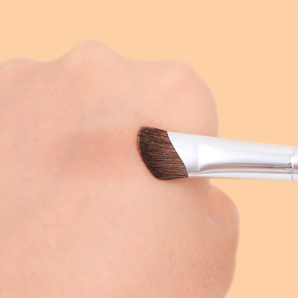 Nose Contour Brush Flat Nose Contour Brush Angled Contours Makeup Brush Natural Hair Angled Contour Shadow Smudge Makeup Brushes - Image 5