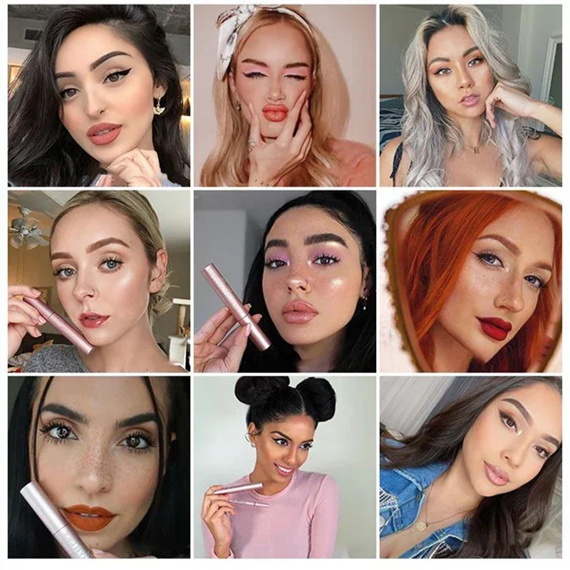 Nourish Waterproof Sweatproof Better than Sex Mascara 8ml - Big Eyes Bushy Long Volume Pink Aluminum Smooth Makeup - Image 6