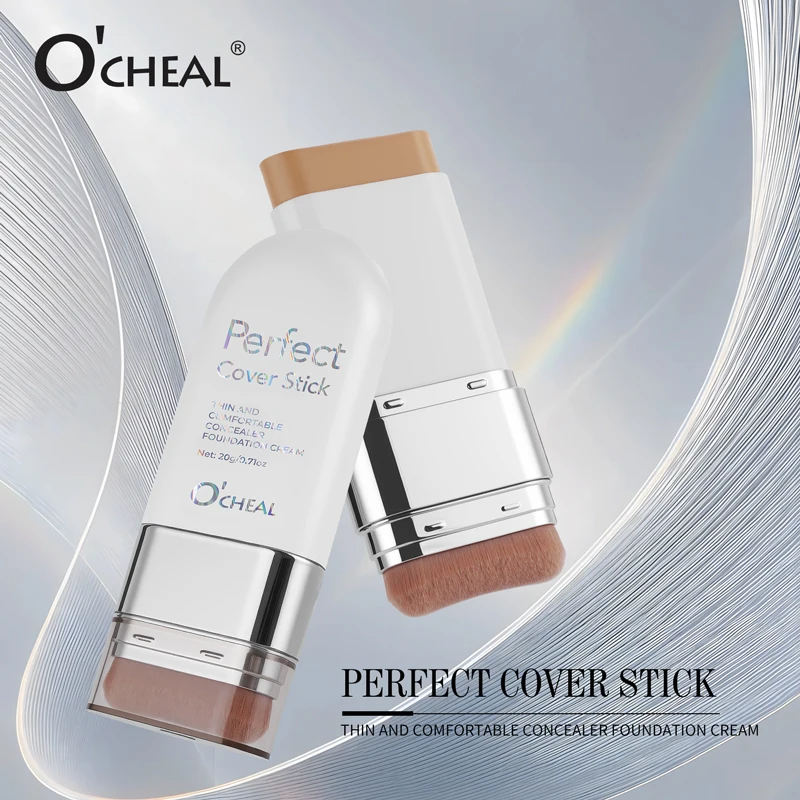 O'CHEAL Perfect Cover Stick Thin And Comfortable Concealer Foundation Cream Stick Instant Natural Waterproof Long-lasting Makeup - Image 2