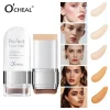 O'CHEAL Perfect Cover Stick Thin And Comfortable Concealer Foundation Cream Stick Instant Natural Waterproof Long-lasting Makeup