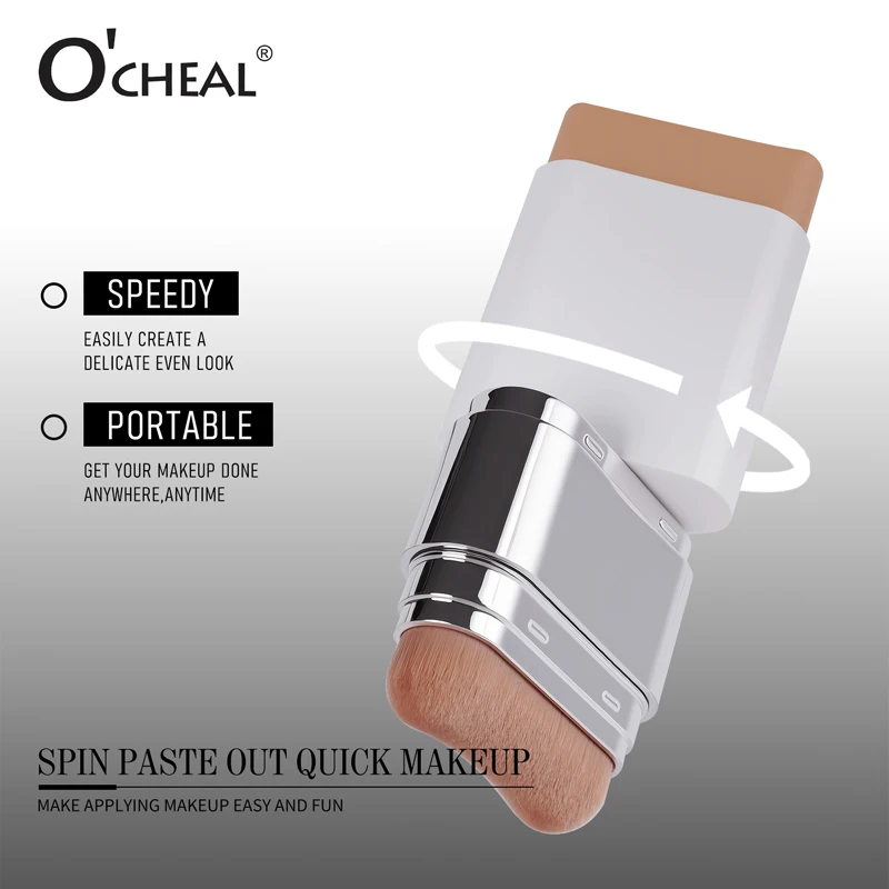 O'CHEAL Perfect Cover Stick Thin And Comfortable Concealer Foundation Cream Stick Instant Natural Waterproof Long-lasting Makeup - Image 3