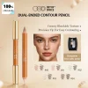OUT OF OFFICE CONTOUR HIGHLIGHT DUO PENCIL,Long-Lasting,Twist-Up Design,Natural Definition,Luxury Makeup,Easy Application