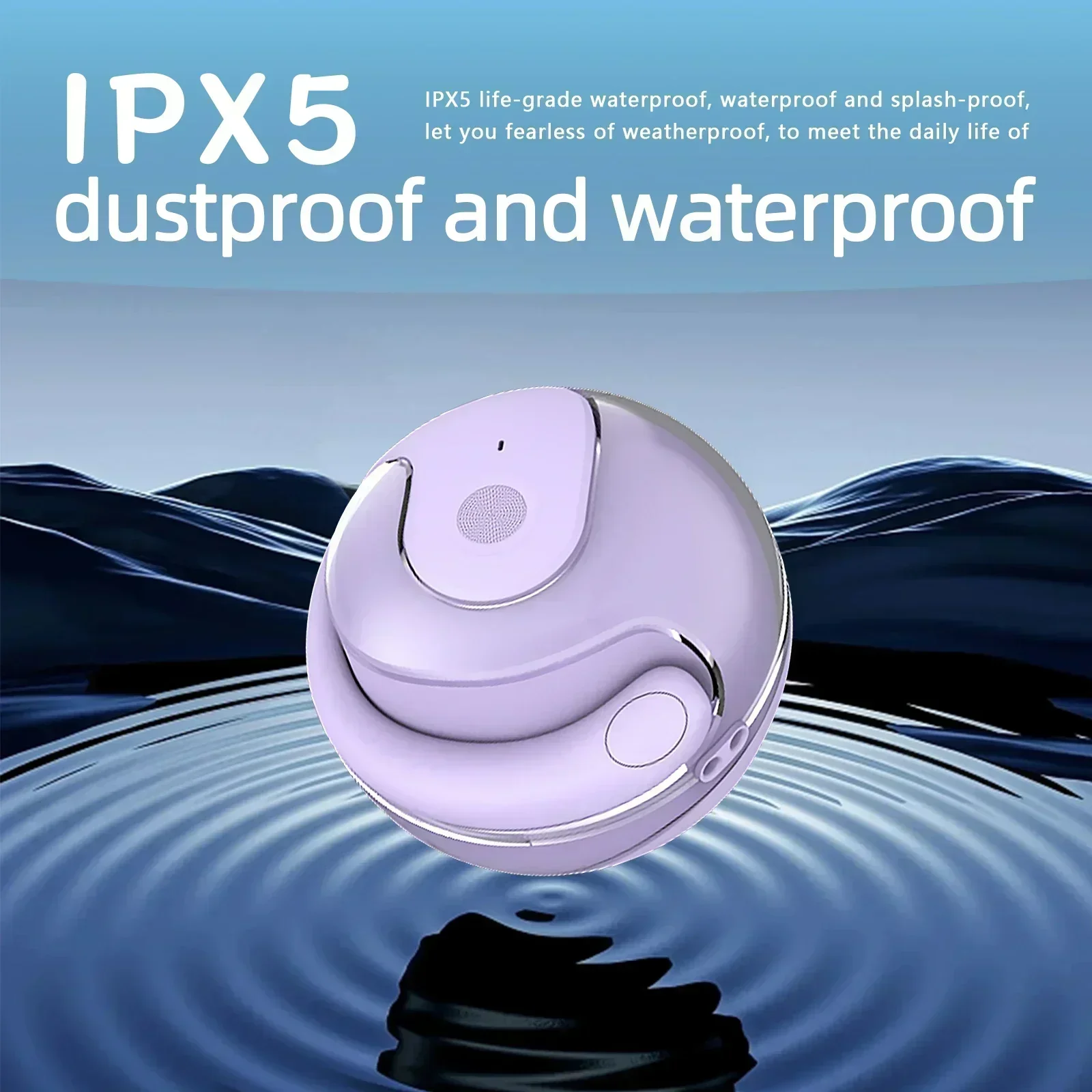 OWS EarHook Wireless Headphones Bone Conduction Headphones Noise Canceling Headset Touch Control Sports Earbuds - Image 4