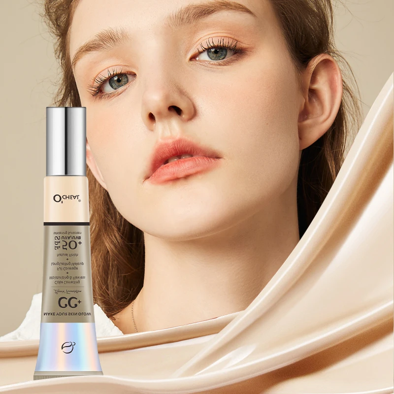 Ocheal 30g CC Cream Foundation Waterproff Concealer Moisturizing Sunscreen Liquid SPF 50+ Long Lasting Brightening Makeup Primer - Image 3