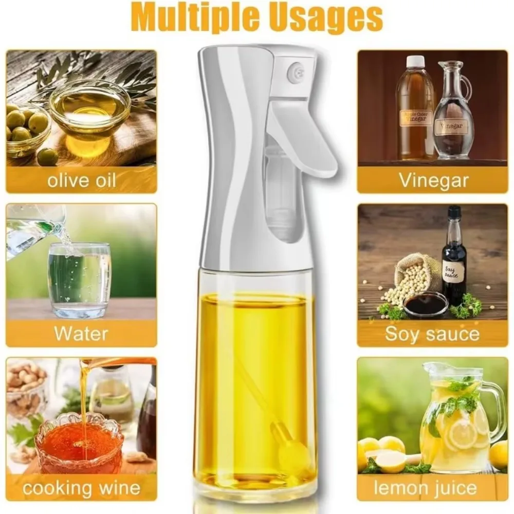 Oil Spray for Cooking - Olive Oil Dispenser Bottle Sprayer Mist-Reusable Food Grade Oil Vinegar,Spray Bottle Kitchen Accessories - Image 5