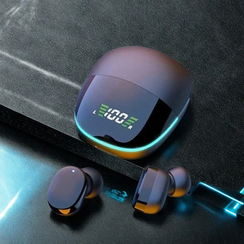 Original Wireless Earbuds LED Display Comfortable Fit HiFi Sound Low Latency Outdoor Sports Bluetooth Earbuds - Image 4