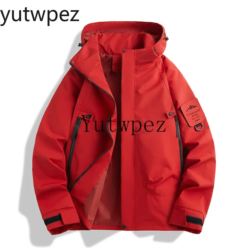 Outdoor Sport Windproof Windbreaker Unisex Rain Coat Hiking Camping Trekking Mountaineering Waterproof Hardshell Jackets 2026 - Image 2