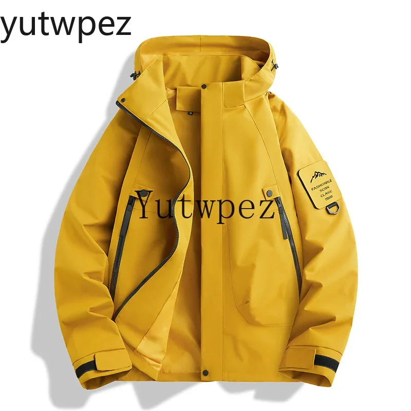 Outdoor Sport Windproof Windbreaker Unisex Rain Coat Hiking Camping Trekking Mountaineering Waterproof Hardshell Jackets 2026 - Image 3