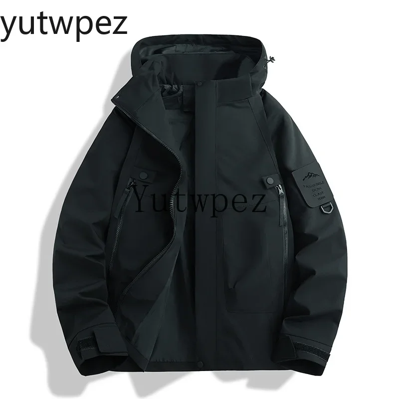 Outdoor Sport Windproof Windbreaker Unisex Rain Coat Hiking Camping Trekking Mountaineering Waterproof Hardshell Jackets 2026 - Image 6