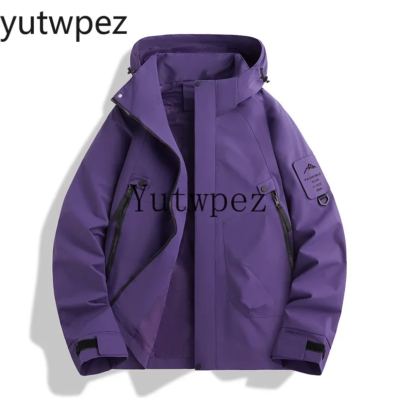 Outdoor Sport Windproof Windbreaker Unisex Rain Coat Hiking Camping Trekking Mountaineering Waterproof Hardshell Jackets 2026 - Image 4
