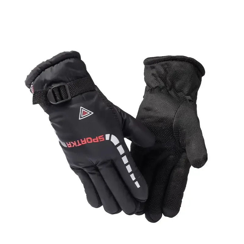 Outdoor Winter Warm Thermal Cycling Gloves Waterproof Antislip Sports Ski Cycling Motocycle Warm Gloves Unisex Moto Accessories - Image 6