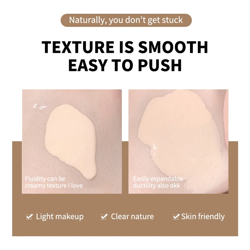 O‘CHEAL 50PA+++ Liquid Foundation Cream Lasting Coverage Makeup Concealer Moisturizing Bright Skin Tone Hydrating Beauty Cream - Image 4