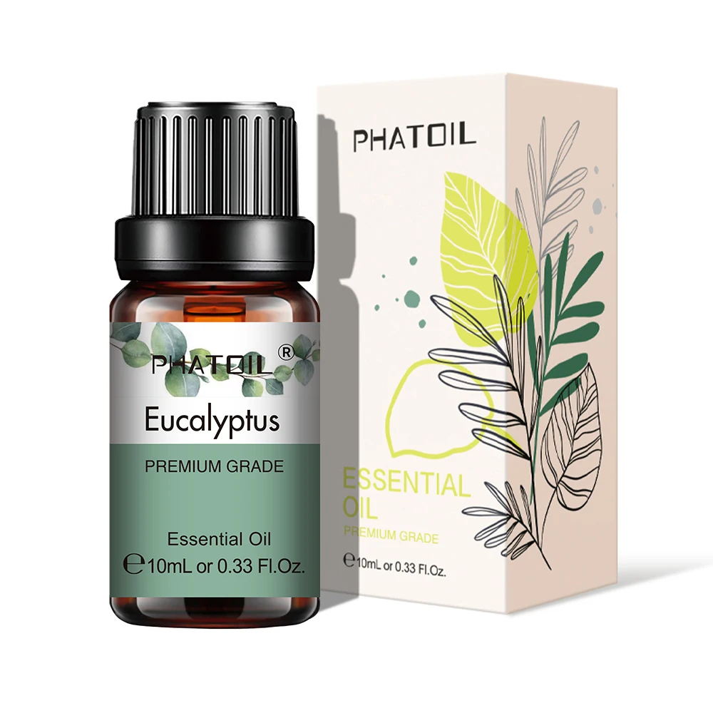 PHATOIL Essential Oils Set For Diffuser-10ml Lavender Eucalyptus Bergamot Vanilla Sandalwood Tea Tree Essential Oils 1/6/10pcs - Image 3