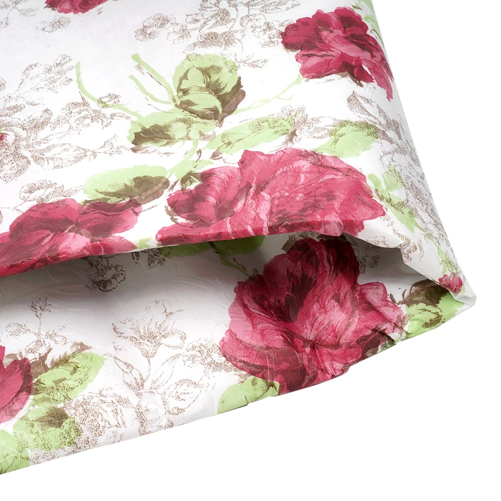 PVC Round Table Cloth For 4/6 Seaters 152cm 180cm New Year Dining Table Cover Waterproof Oilproof Floral Printed Tablecloths - Image 3