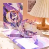 Pop Up Moonlight Deer Habitat Card Creative Birthday Wishes Christmas Moon and Stars Gratitude Beautiful Gifts Thank You Cards