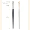 Precision Soft Eyeshadow Brush Sharp Thin Small Eye Cosmetic Tools 2/1pcs Curved Eyeliner Makeup Brushes Eye Makeup Smudge Tools