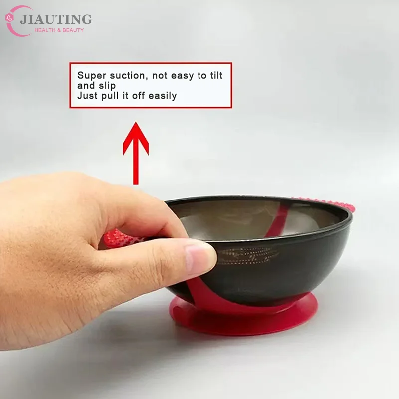 Professional Hair Coloring Tools Hairdressing Styling Accessories Hair Dye Color Mixer Bowl Hair Dye Bowl With Suction Cup - Image 2
