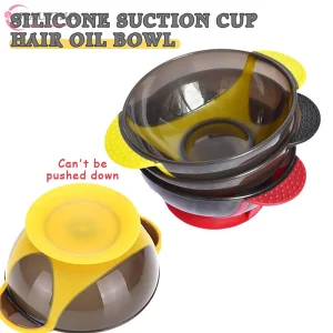Professional Hair Coloring Tools Hairdressing Styling Accessories Hair Dye Color Mixer Bowl Hair Dye Bowl With Suction Cup