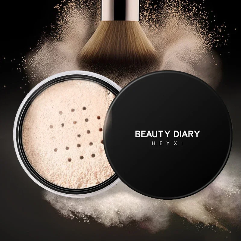Professional Loose Powder Oil Control Anti-Sweat Waterproof Matte Base Makeup Long-lasting Translucent Mist Face Setting Powder - Image 2