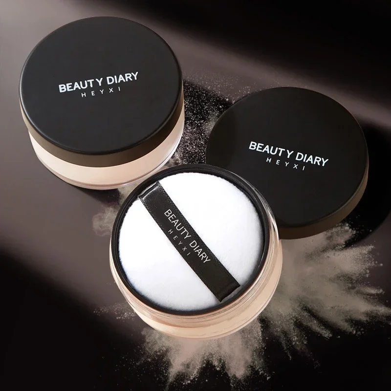 Professional Loose Powder Oil Control Anti-Sweat Waterproof Matte Base Makeup Long-lasting Translucent Mist Face Setting Powder - Image 3