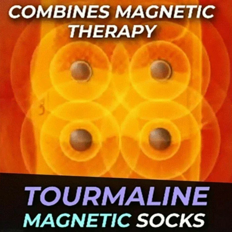 Professional Sports Standard Self Heating Socks Tourmaline Magnetic Therapy Health Care Comfortable Breathable Foot Massager - Image 4