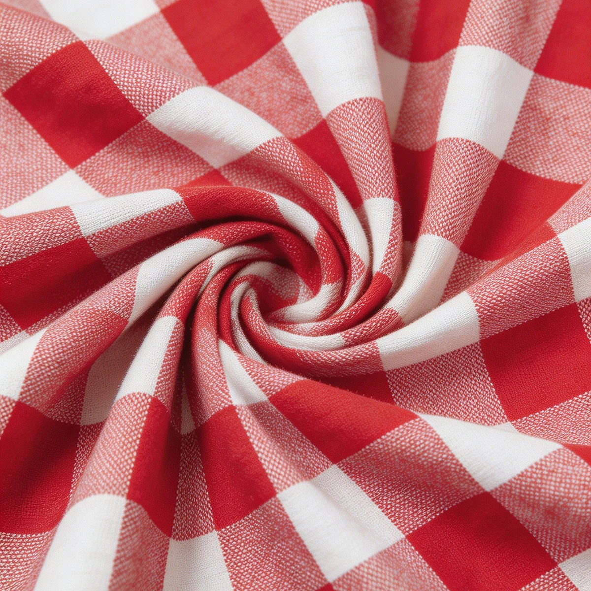 Red White Plaid Ruffled Christmas Tablecloth Dust-proof Cover,Suitable for Daily Decoration of Holiday Banquet Restaurants - Image 6