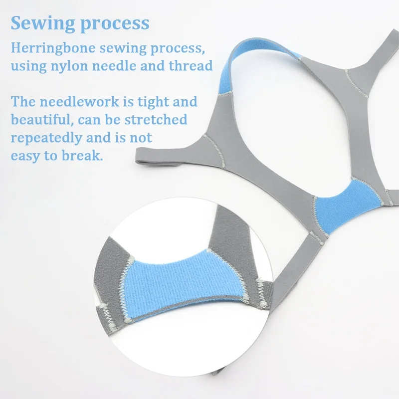 Replacement Headgear Strap Compatible with F20 N20 CPAP Mask Adjustable Ventilator Headband Sleep Apnea Accessory - Image 3