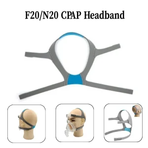Replacement Headgear Strap Compatible with F20 N20 CPAP Mask Adjustable Ventilator Headband Sleep Apnea Accessory