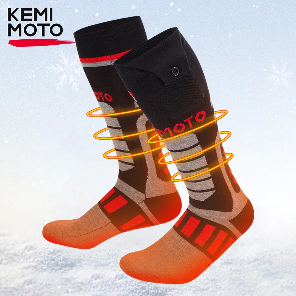 Replacement Heated Socks Only for Men Women Forefoot Heating Electric Socks Winter Warm Socks Battery Not Included