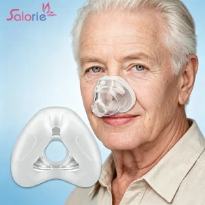 Replacement Nose Mask Compatible with Air Fit/Air Touch N20 CPAP Nasal Mask Use for Homeuse Ventilator Machine Accessories