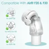 Replacement Tubing Elbow Connector for AirFit F20 Ventilator Face Mask CPAP Mask Mouth Nasal Mask for Sleep Apnea Accessories