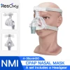 Resoxy CPAP Nasal Mask with Headgear Light Cpap Nasal Mask Silicon Material Comfort Nasal Mask for Auto CPAP Sleep Snoring Apnea