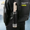 Ring Buckle Design 10 Rib Fully Automatic Umbrella for Men Folding Extra Large Strong Women's Sunshade Double Umbrella