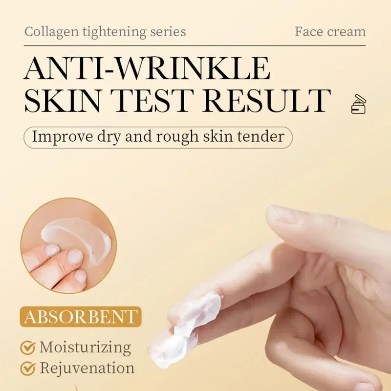 SADOER Collagen Skin Care Kit Eye Cream&Moisturizing Face Cream Anti Dark Circles Anti-aging Moisturizing skincare Skin Care Set - Image 5