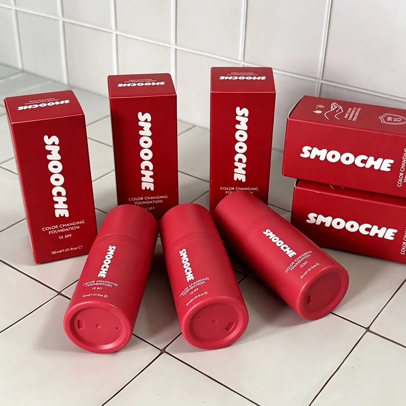 SMOOCHE SPF15 Skin Tone Adaptive Color Changing Liquid Foundation Oil Control Waterproof Lightweight Nature Concealer Makeup - Image 3