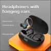 SP16 Wireless Earbuds Ear Hook Sports Stereo Headset HiFi Waterproof with Mic TWS Wireless Earphones for Business Office Travel
