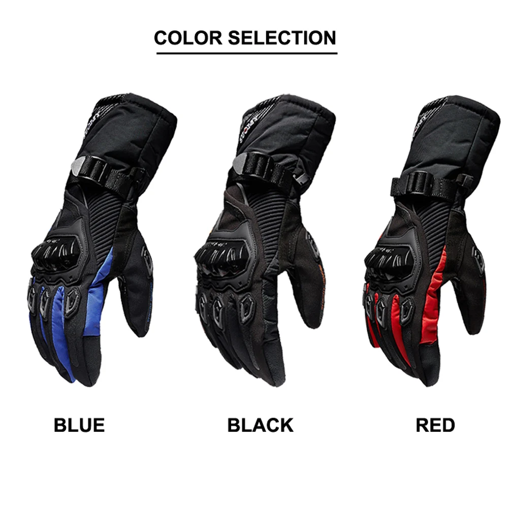 SUOMY Motorcycle Gloves Men Waterproof Windproof Winter Warm Moto Biker Gloves Motorbike Riding Touch Screen Gant Moto Guantes - Image 3