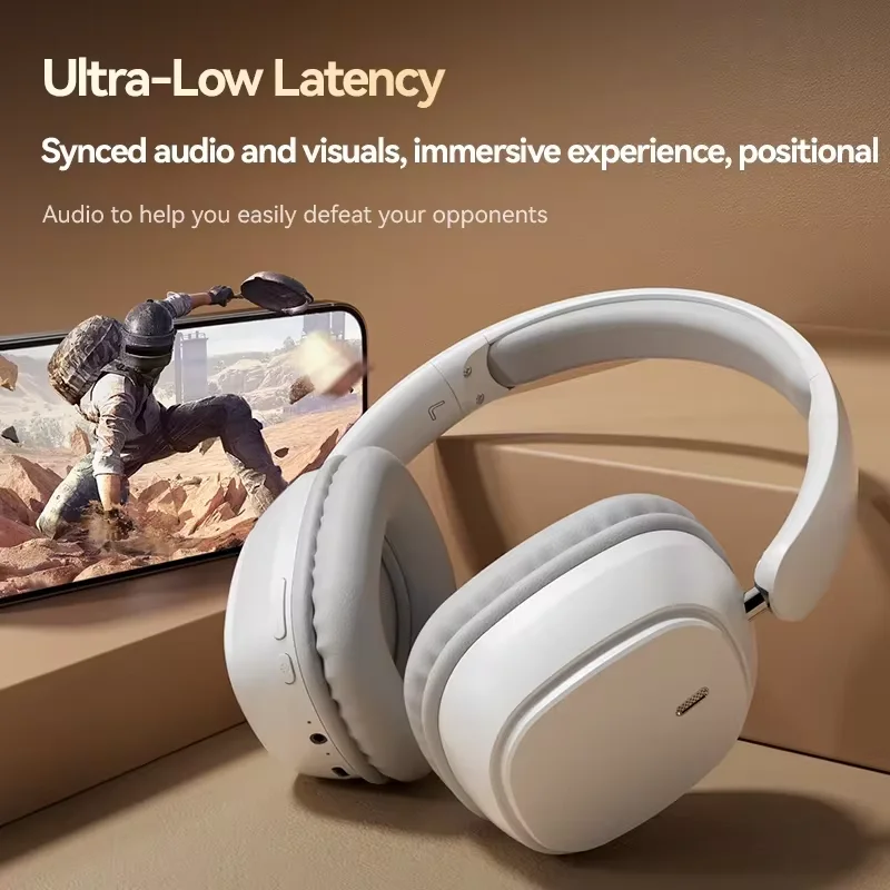 SY-T11 Wireless Headphones Bluetooth 5.3 Over Ear Headset With Mic Bass/Pop Mode Hi-Res HiFi Wired Headphones 90H APP For XiaoMi - Image 5
