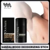 Sandalwood Deodorant Cream for Men Reduce Underarm Odor Long Lasting Fragrance Sweat Removal Dry Sooth Skin Antiperspirant Stick