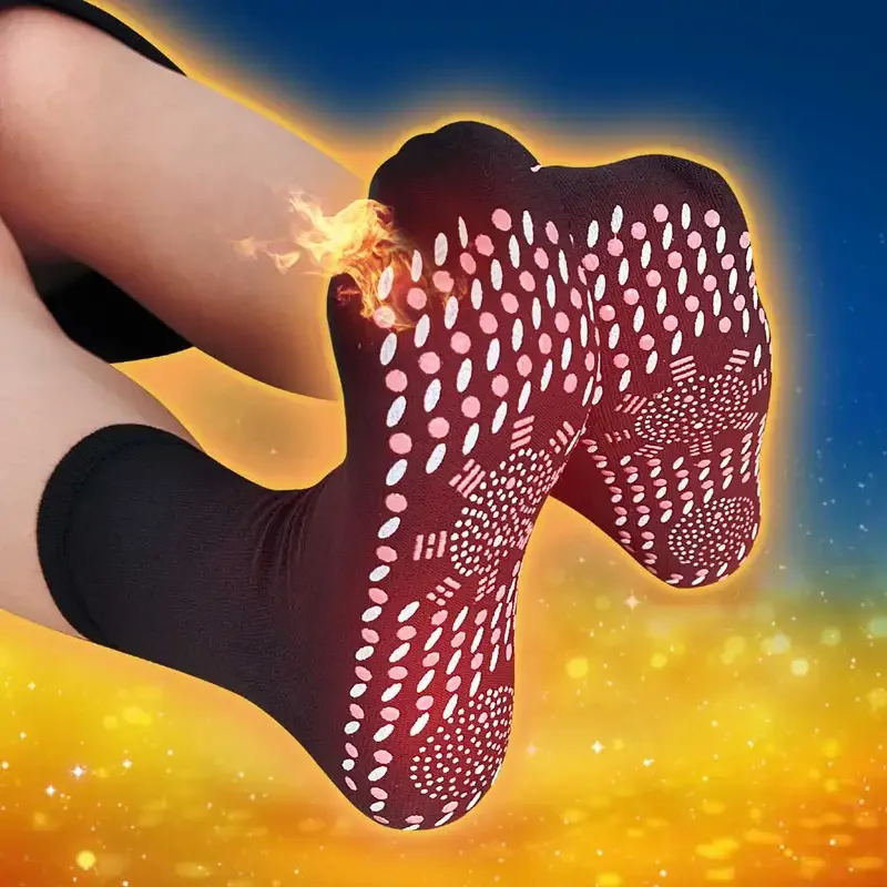 Self-heating Magnetic Socks for Women Men Self Heated Socks Tour Magnetic Therapy Comfortable Winter Warm Massage Socks Pression