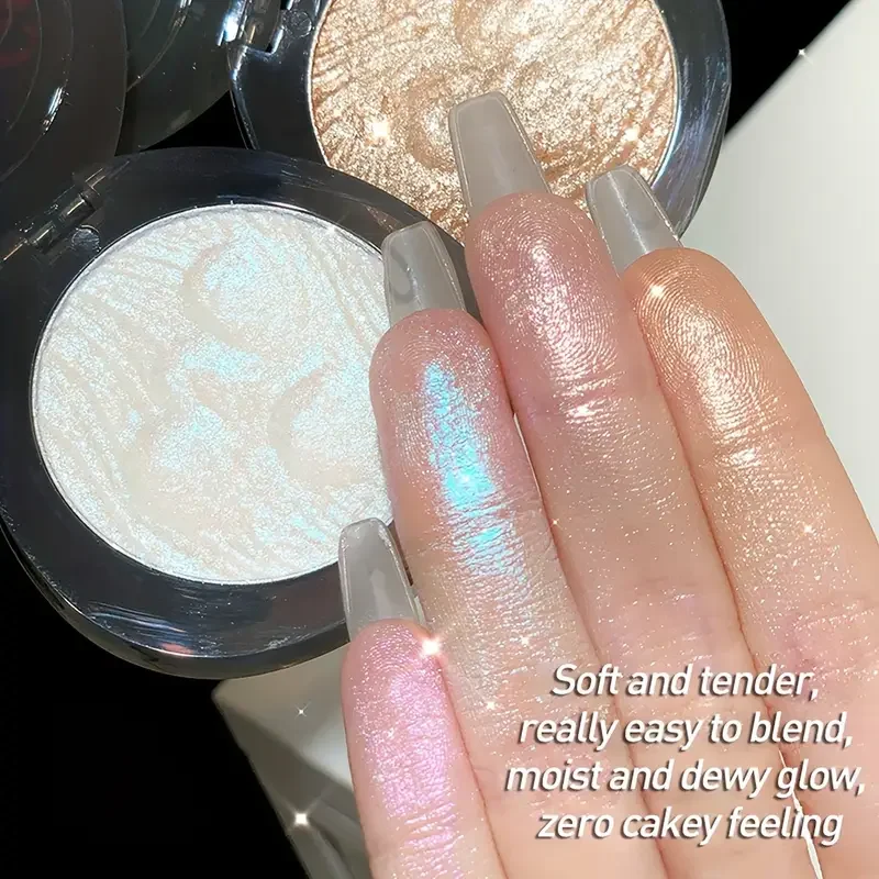 Shimmer Glitter Mashed Potatoes Highlighter Shine Highlighter Makeup Gel Face and Body Brighten Glitter Natural Contour Makeup - Image 2