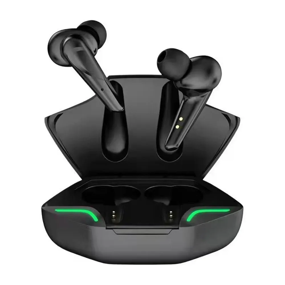 Shoumi Wireless Headset Earbud In-Ear Game Earphones Cheap Wireless Earphone Noise Reduce Earpods with Mic for Phones Kids Game - Image 5