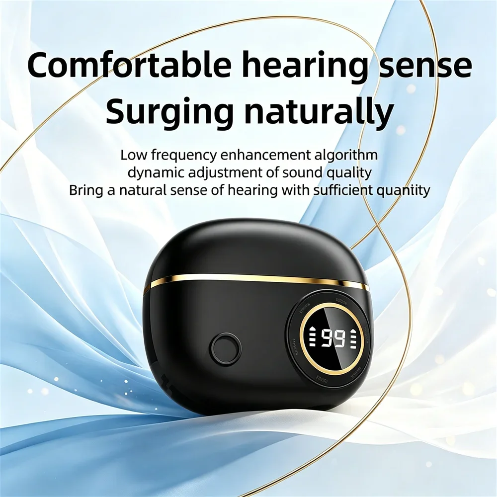 Simple True Wireless Semi-In-Ear Bluetooth Earphones Low-Delay HD Call HiFi Heavy Bass Creative Gifts With Mic Wireless Headsets - Image 4