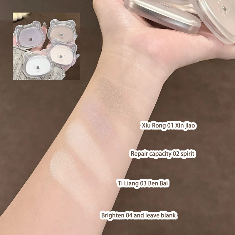 Skin-friendly powder, oil control skin, fill makeup concealer,waterproof and sweat proof, do not take off makeup not card powder - Image 6