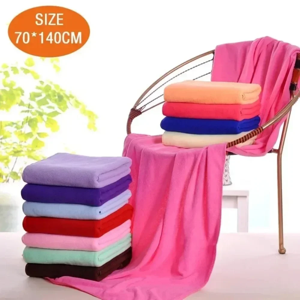 Soft 70x140CM Microfibre Universal Breathable Bath Towel Large Bath Towel Beach Towel Fast Drying Comfortable Water Absorbent - Image 2